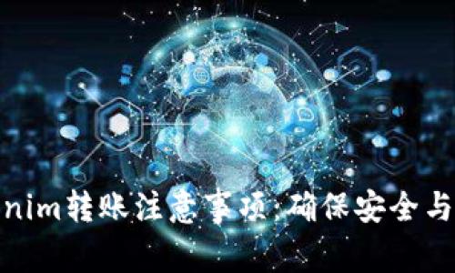 Tokenim转账注意事项：确保安全与高效