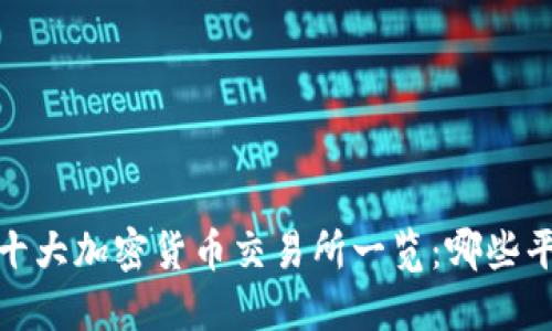 2023年全球十大加密货币交易所一览：哪些平台值得信赖？