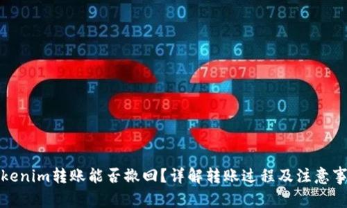 Tokenim转账能否撤回？详解转账过程及注意事项