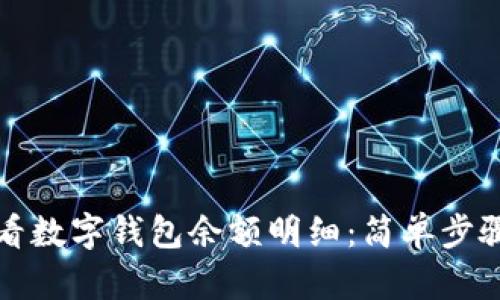 如何查看数字钱包余额明细：简单步骤与技巧