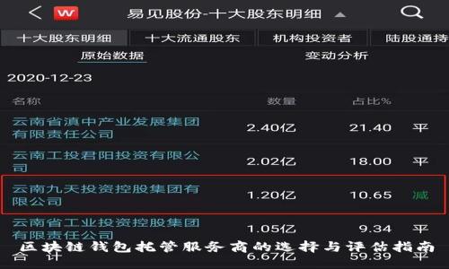 区块链钱包托管服务商的选择与评估指南