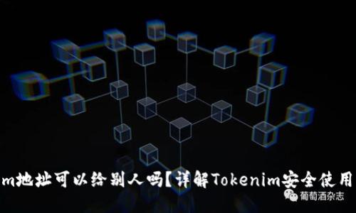 Tokenim地址可以给别人吗？详解Tokenim安全使用及风险